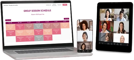 Betrayal Trauma Recovery Live Online Daily Support Group Schedule