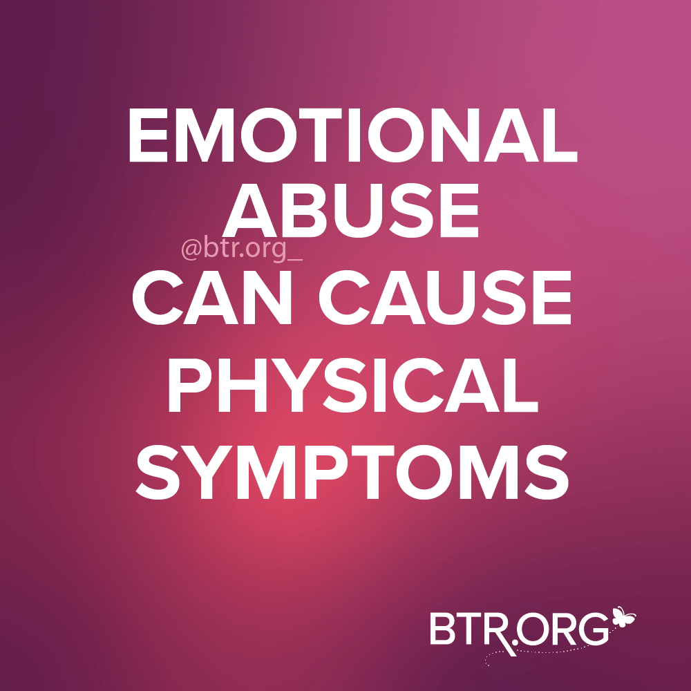 Emotional Abuse Can Cause Pain in Your Body