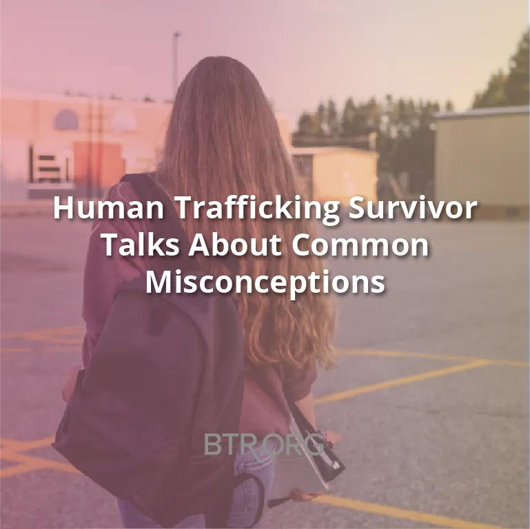Human Trafficking Survivor Speaks Truth