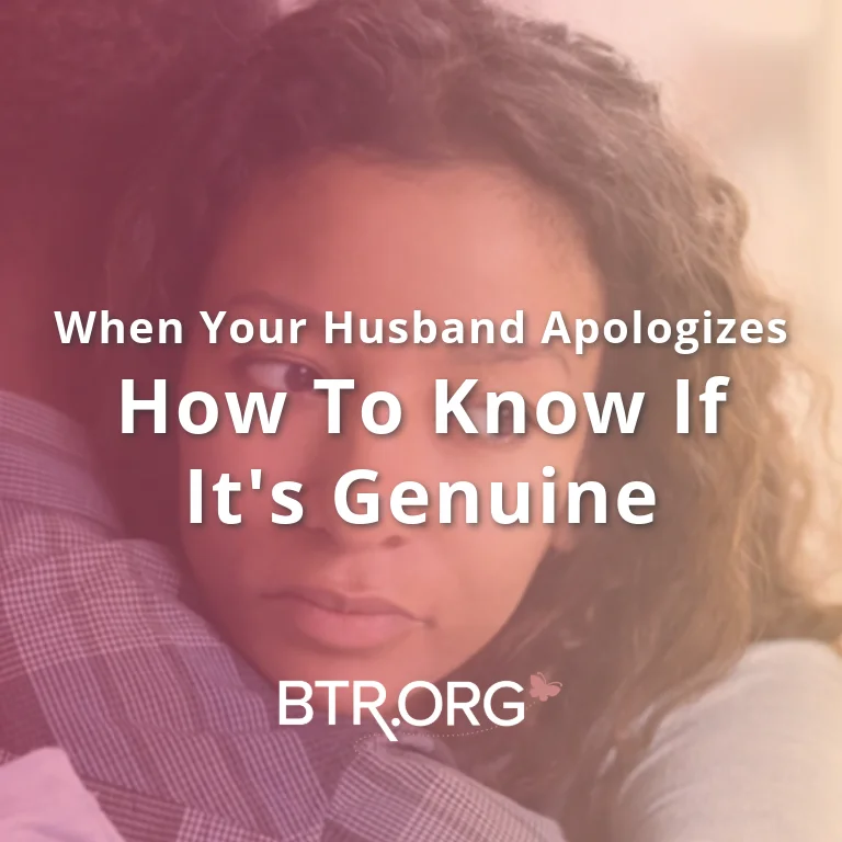 is My Husbands Apology Genuine