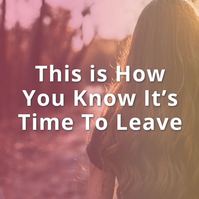 What to Do Before You Leave Your Husband